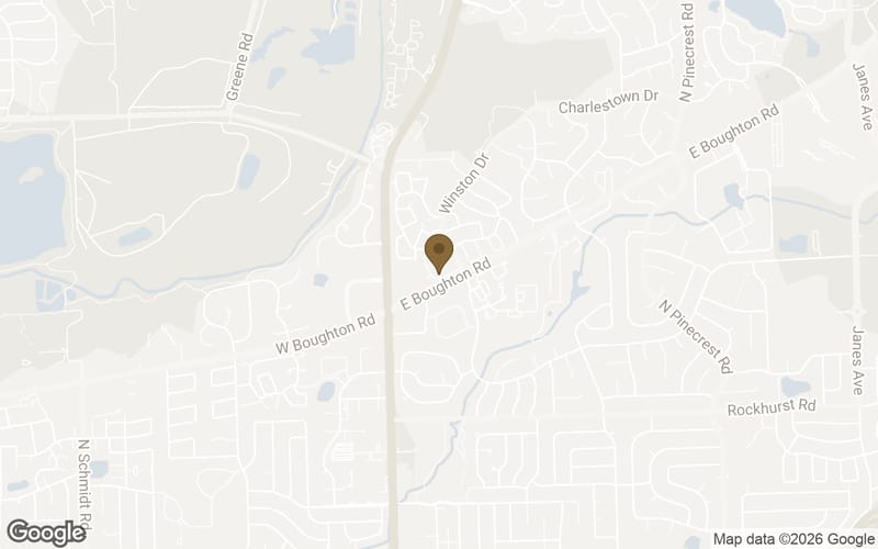 Map of Winston Village in Bolingbrook